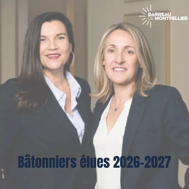 Un nouveau binôme élu