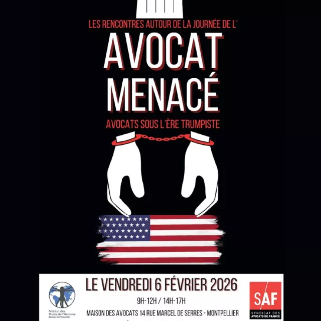 Journée de l'Avocat menacé