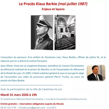 Le procès de Klaus Barbie