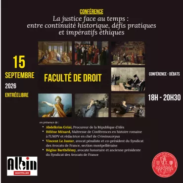 Conférences La Justice face au temps