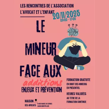 Le mineur face aux addictions