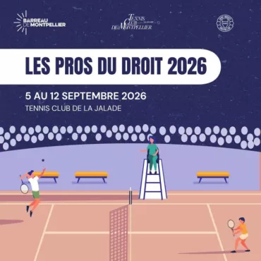Tournois de Tennis Les Pros du droit